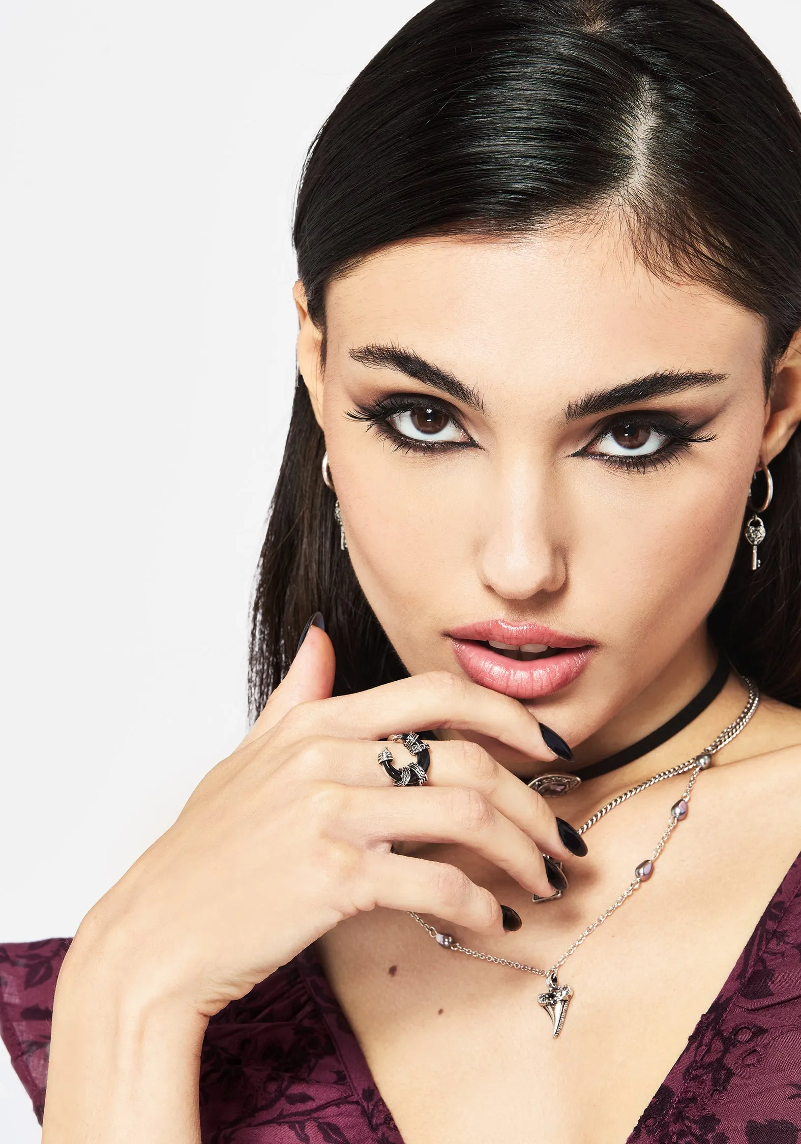 Asrai Moon Pendant Ring