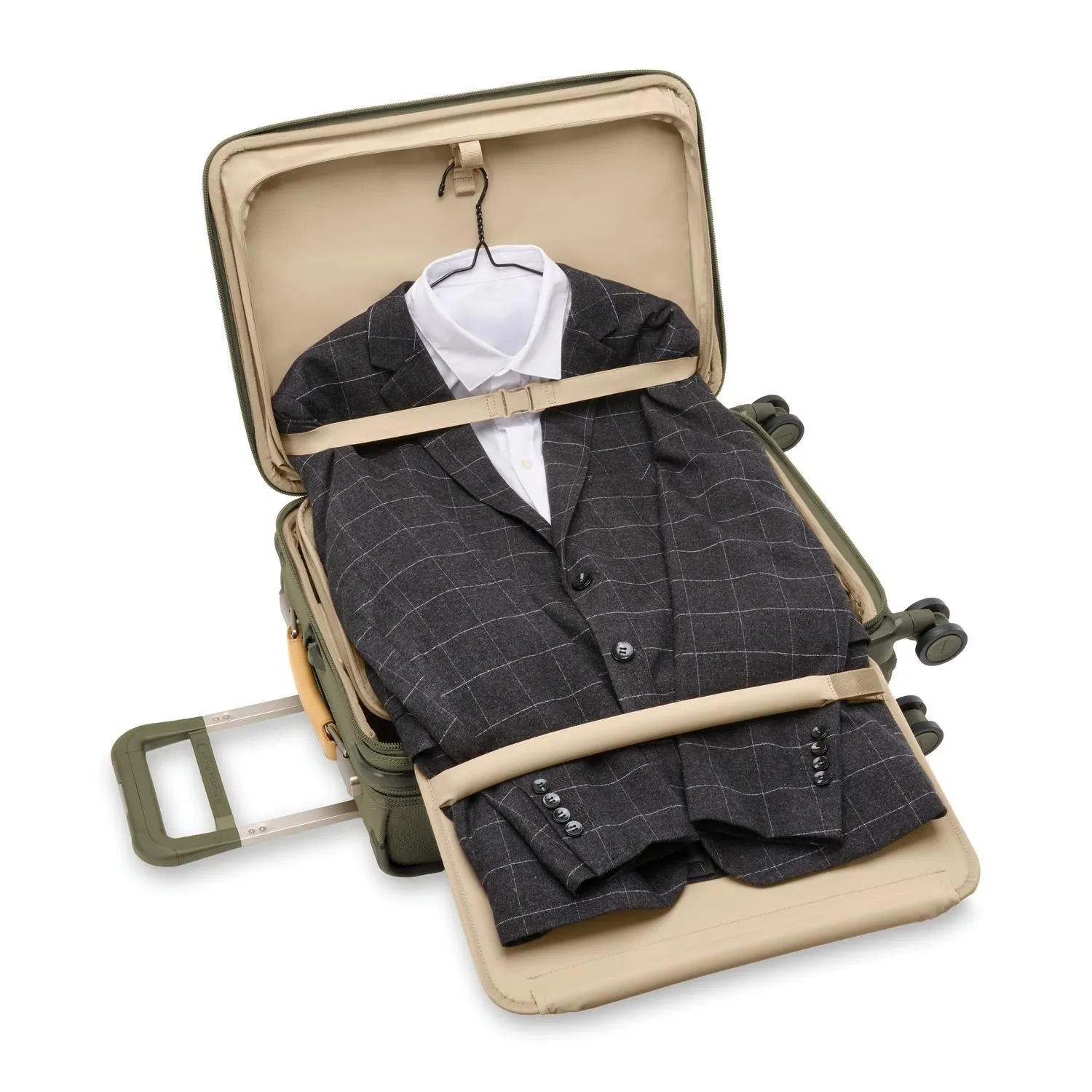 BASELINE Essential Carry-On Spinner - Olive