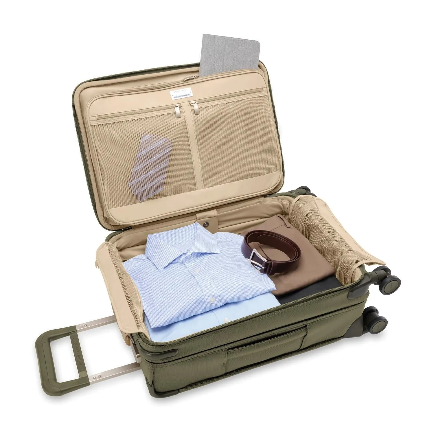 BASELINE Essential Carry-On Spinner - Olive