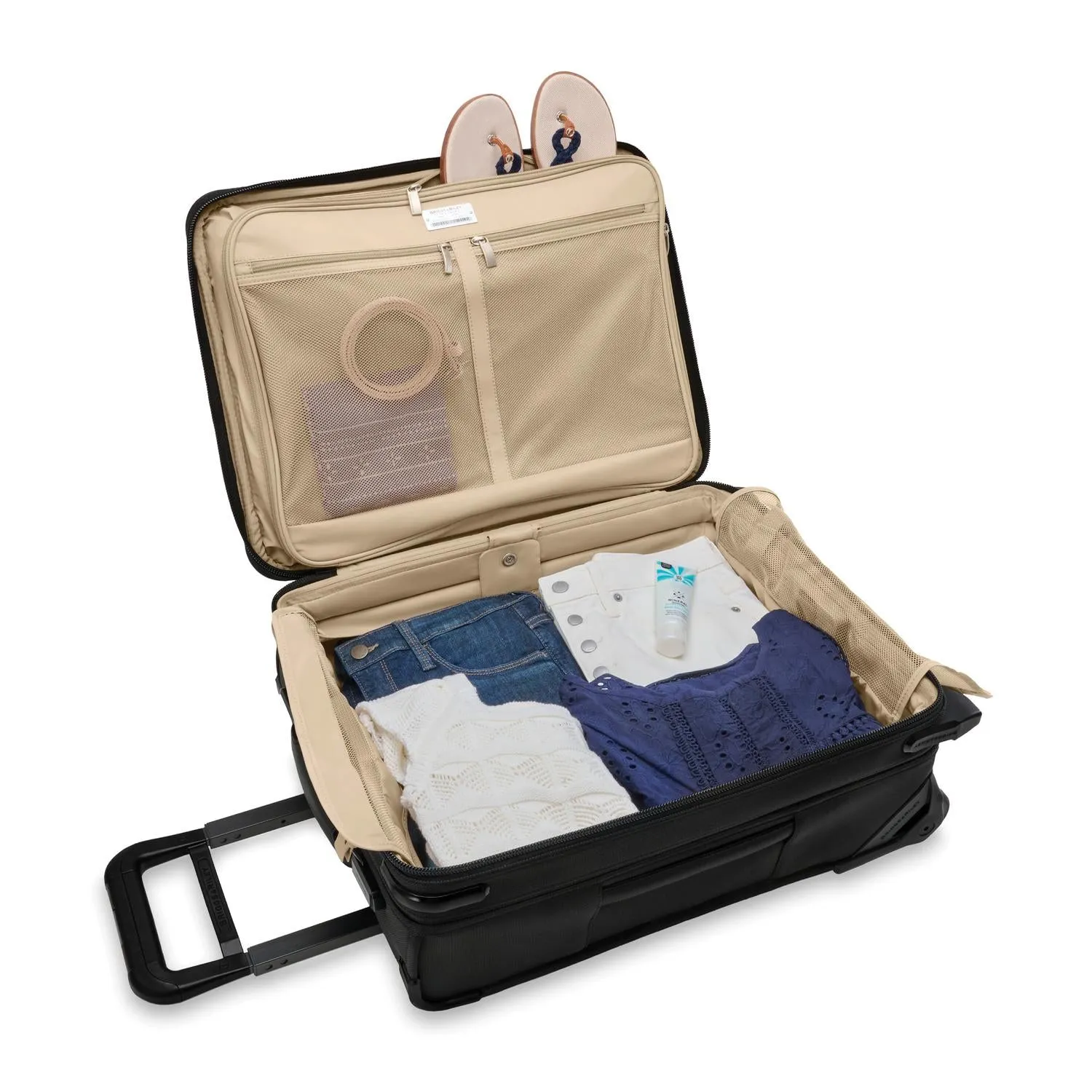 BASELINE Global 2-Wheel Carry-On - Black