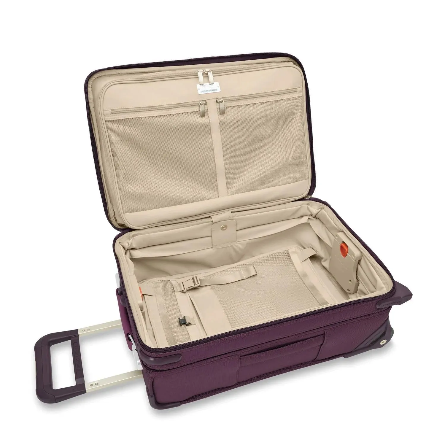 BASELINE Limited Edition Essential 2-Wheel Expandable Carry-On - Plum
