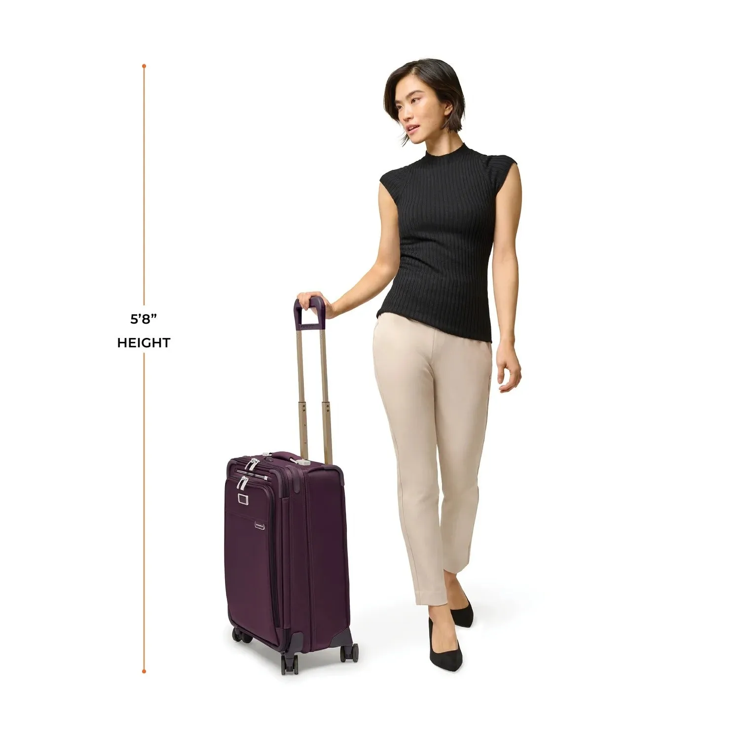 BASELINE Limited Edition Essential Carry-On Spinner - Plum