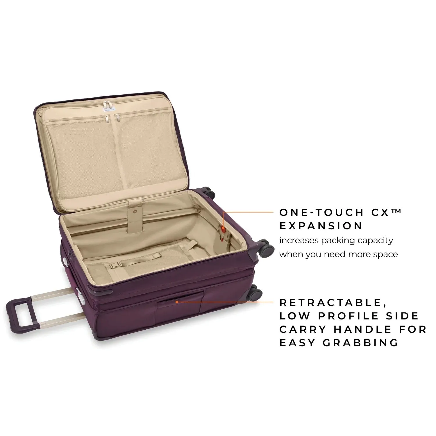 BASELINE Limited Edition Medium Expandable Spinner - Plum