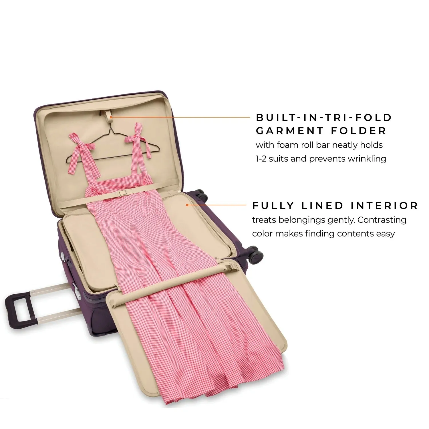 BASELINE Limited Edition Medium Expandable Spinner - Plum
