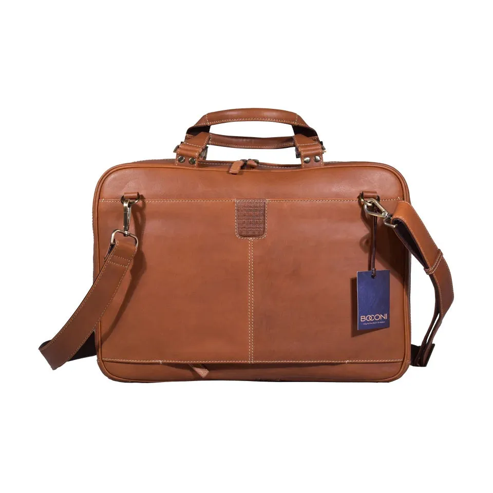 Boconi Bryant Leather Briefcase Analyst Bag