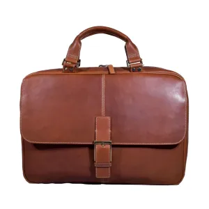 Boconi Bryant Leather Briefcase Analyst Bag