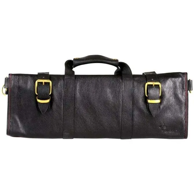 Boldric Leather Knife Bag - 18 Pockets