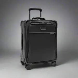 Briggs & Riley Baseline 21" Global Softside Carry-On Spinner with Suiter (Free Monogram)- BLU121CXSPW
