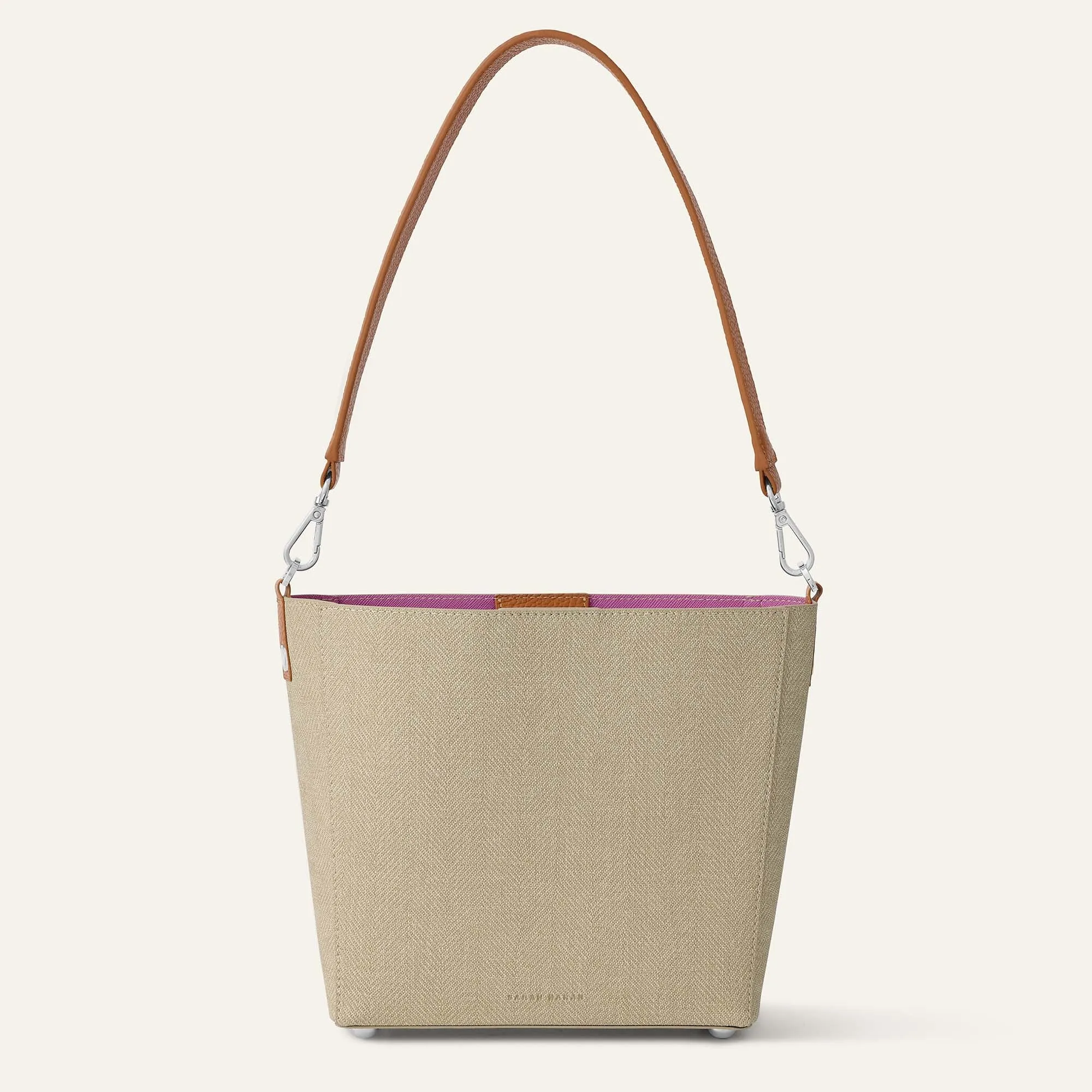 Complimentary Bag Q2 | Mini S - Sand Tan with Silver hardware
