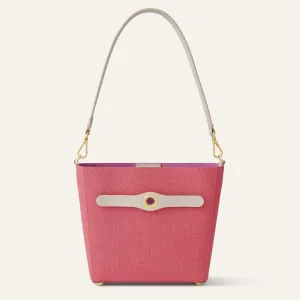 Complimentary Bag Q2 | Mini S - Strawberry Porcelain with Gold hardware