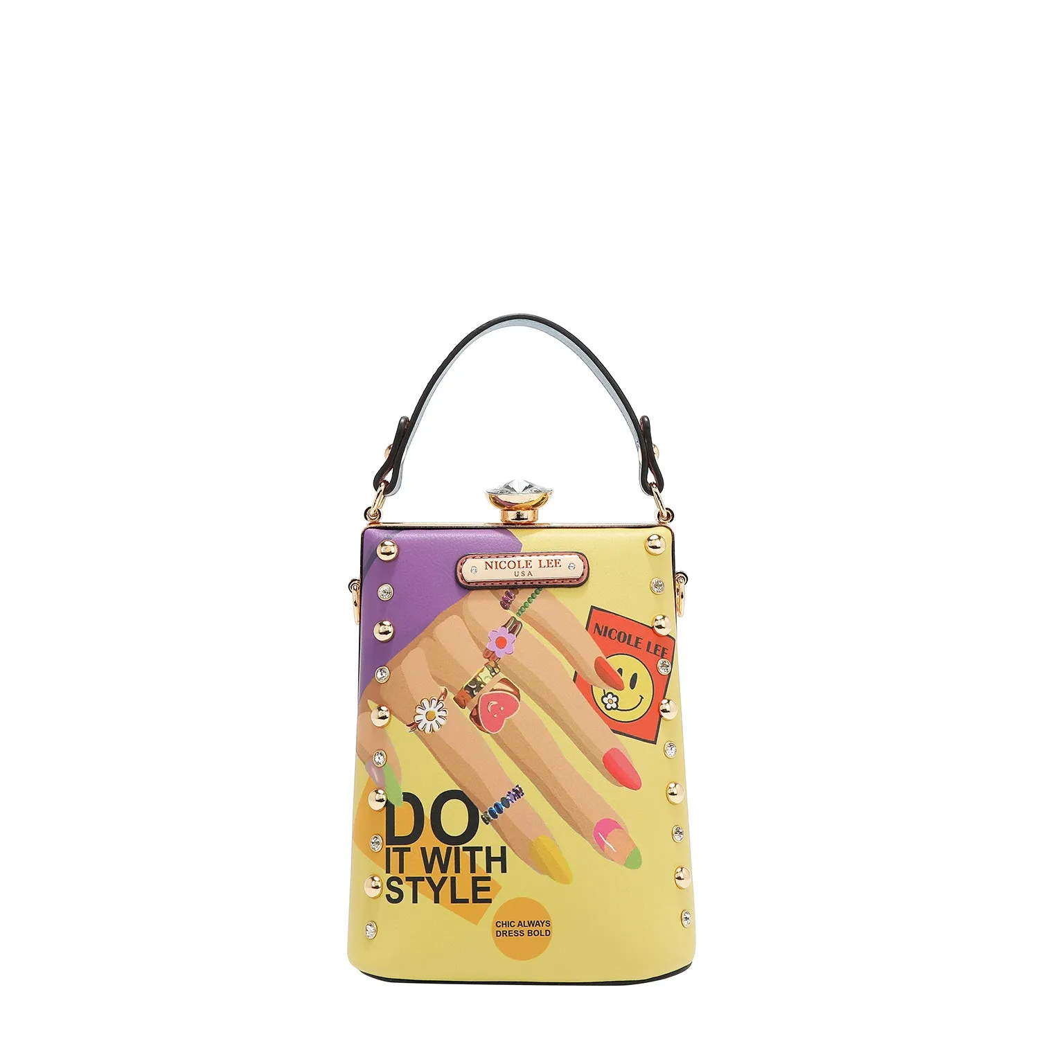 DIAMOND STONE CLUTCH