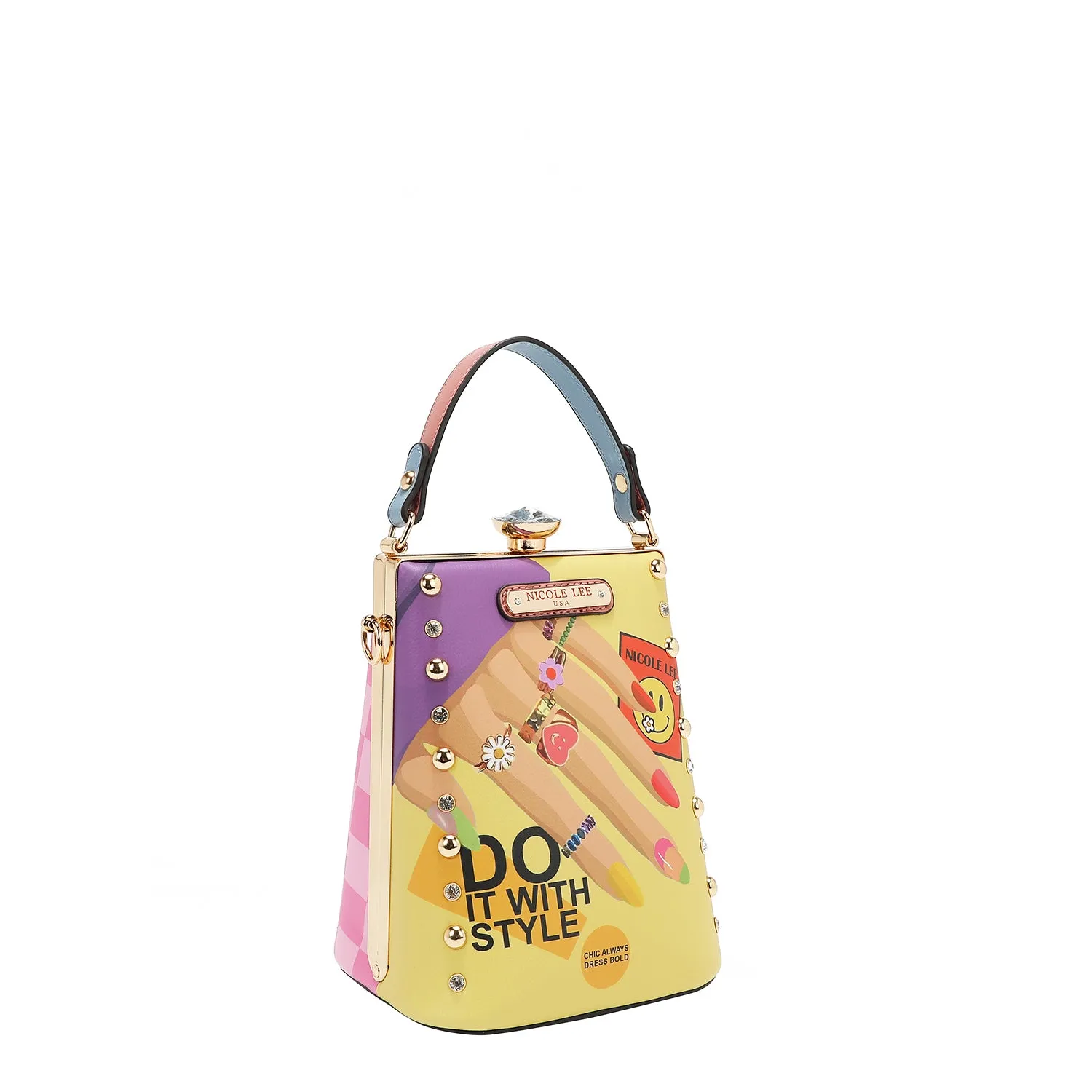 DIAMOND STONE CLUTCH