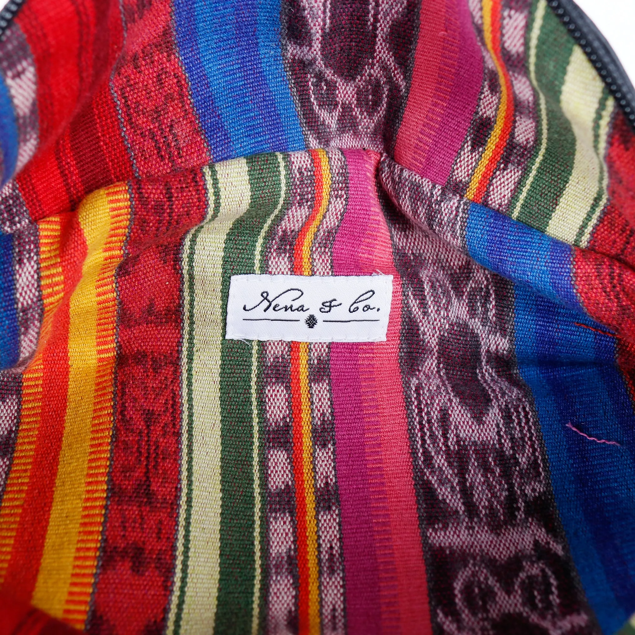EL DON MANNY PACK - OOAK HUIPIL - BLACK - NO. 15751
