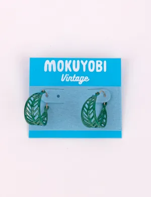 Forest Leaf Vintage Earrings