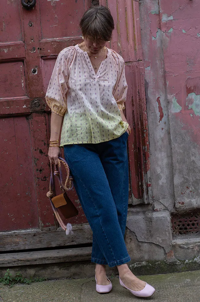 Garance Neroli Yellow Blouse