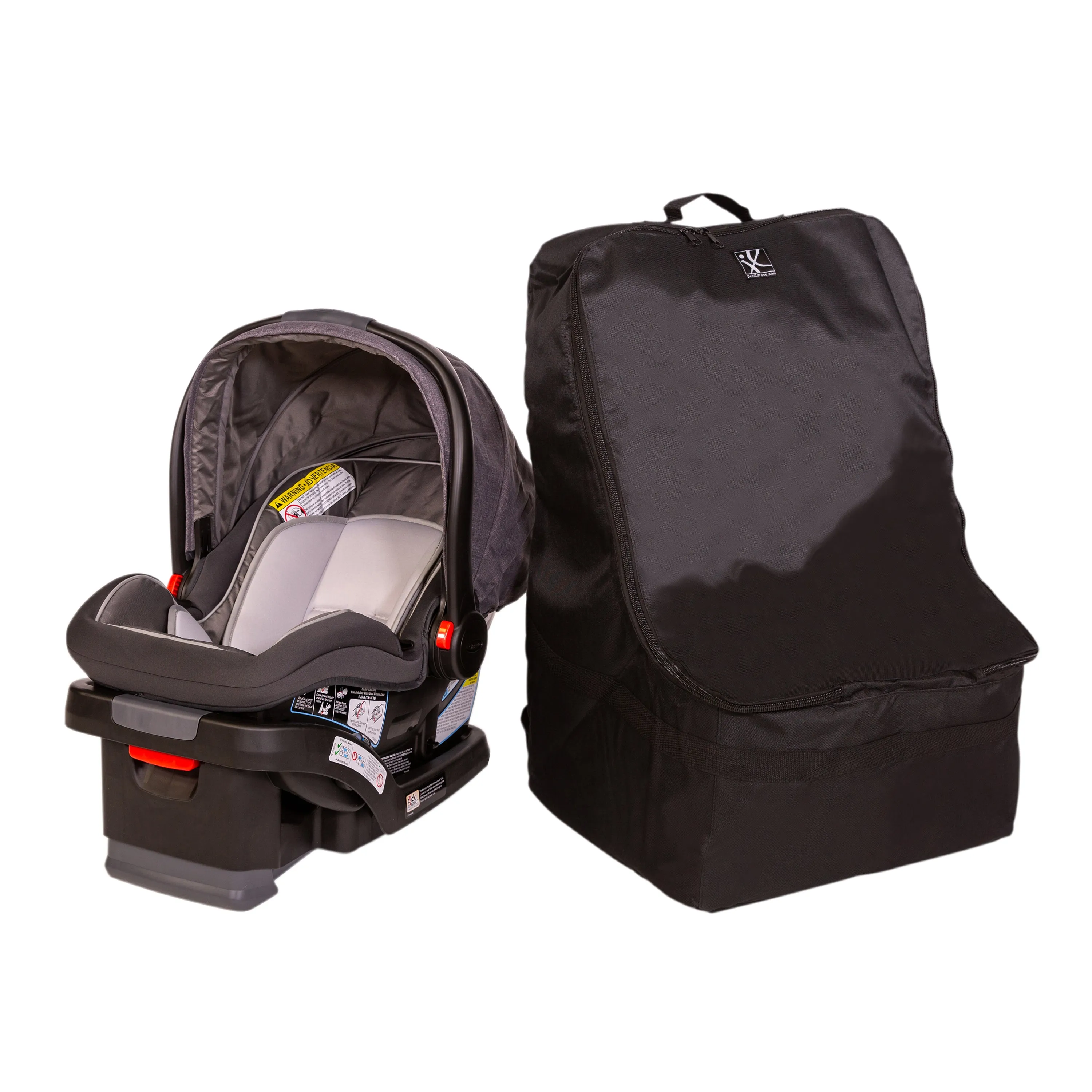 J.L Childress Ultimate Padded Backpack Car Seat Travel Bag