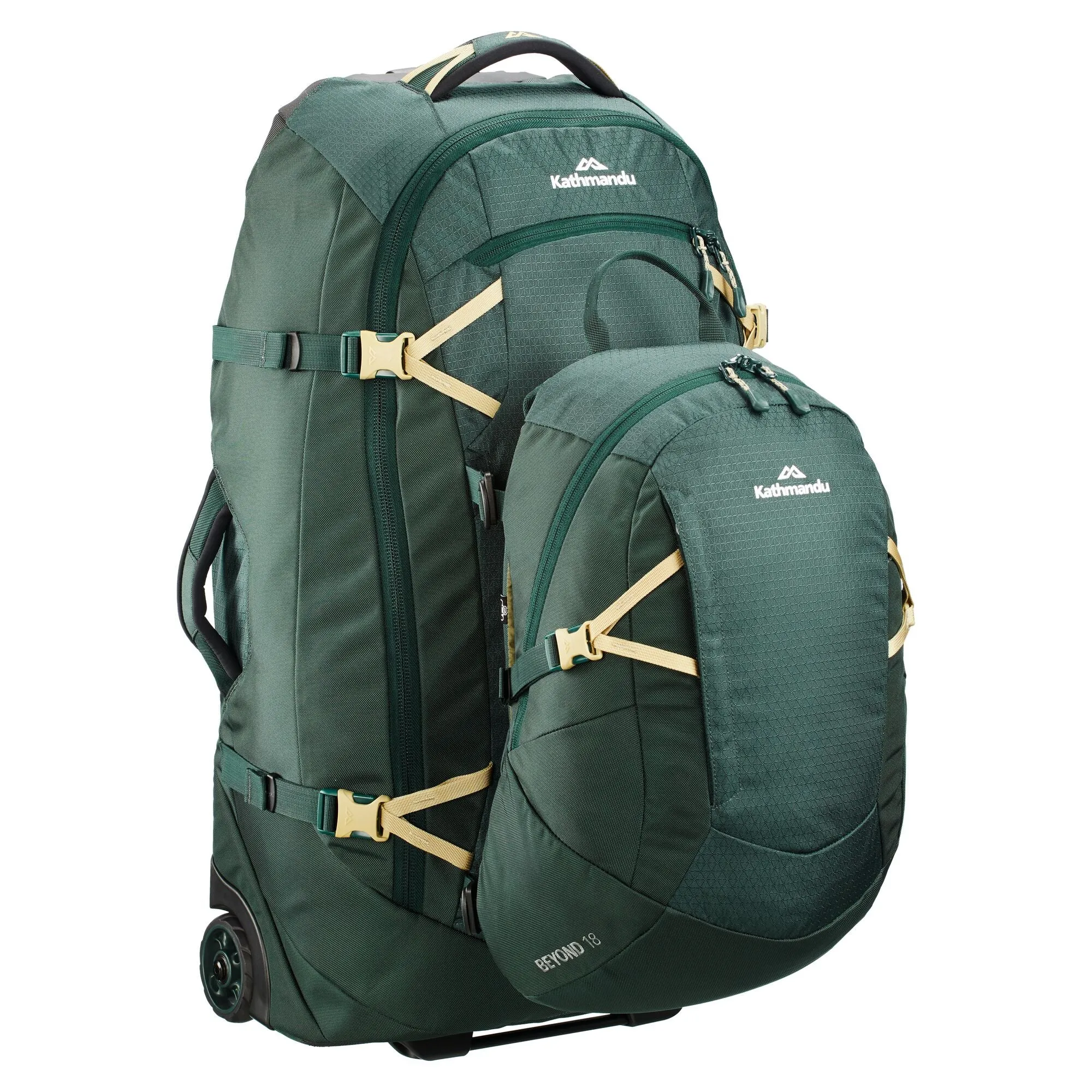 Kathmandu Hybrid Trolley v4 50L 2-Wheel Wheeled Duffel Bags