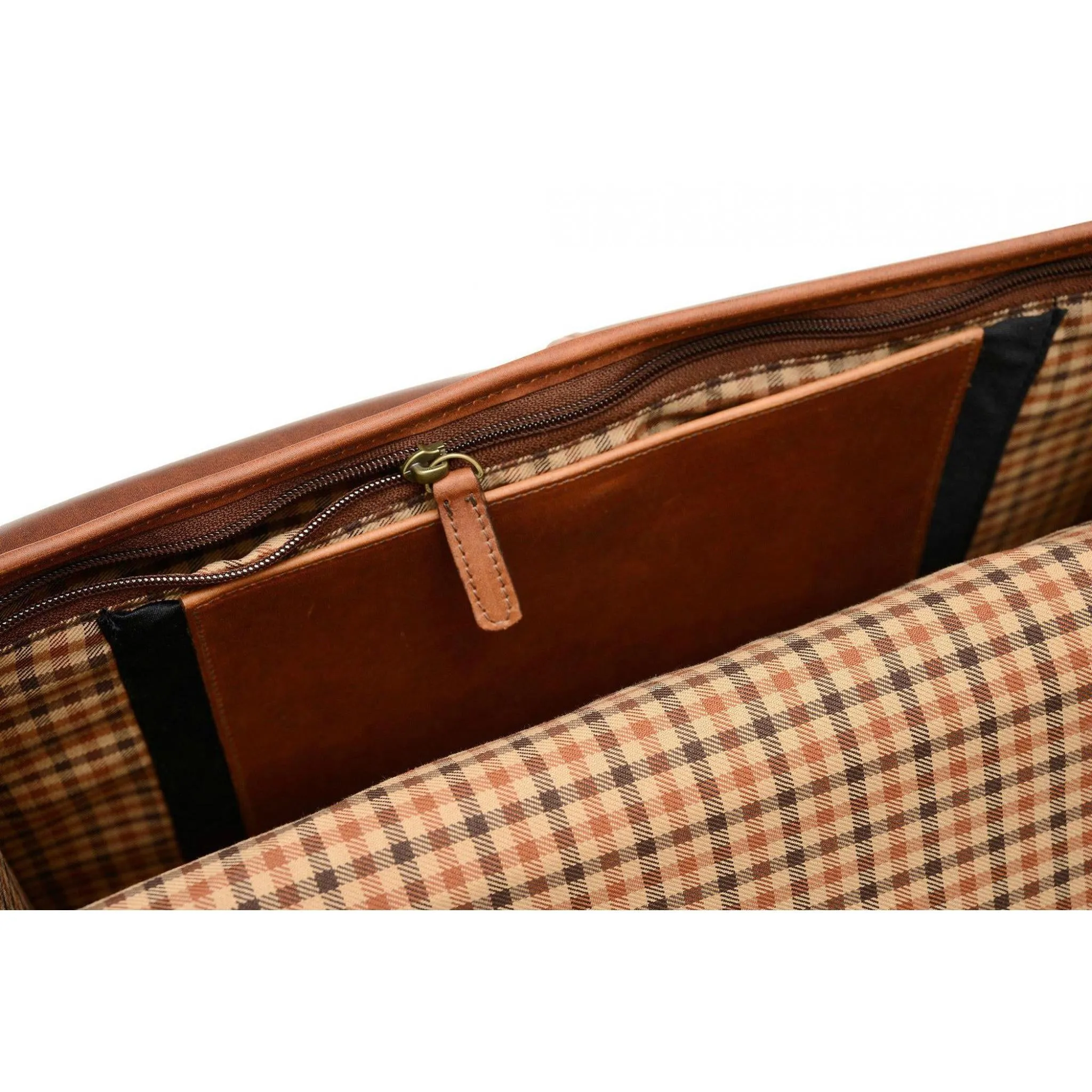Korchmar Garfield Leather Laptop Messenger