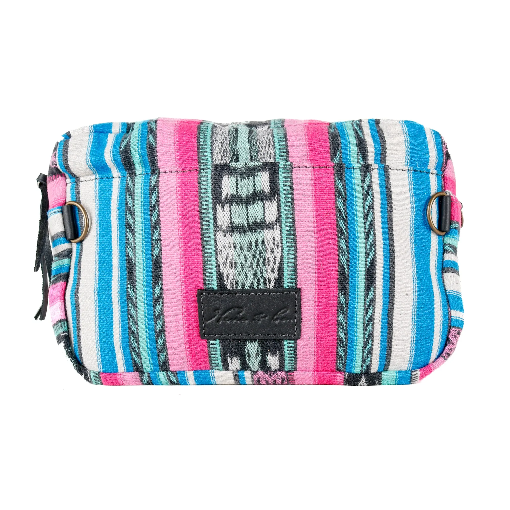 LARGE WANDER CROSSBODY BAG   STRAP SET - CORTE - BLACK - NO. 15775