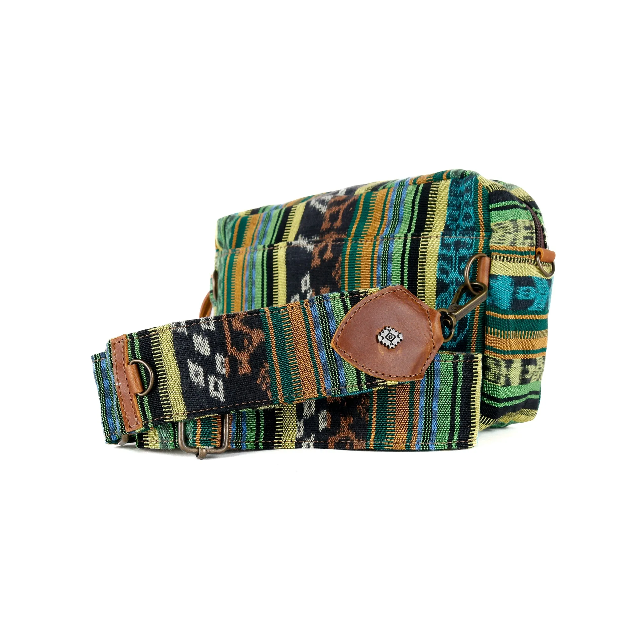 LARGE WANDER CROSSBODY BAG   STRAP SET - CORTE - CAFE - NO. 15781