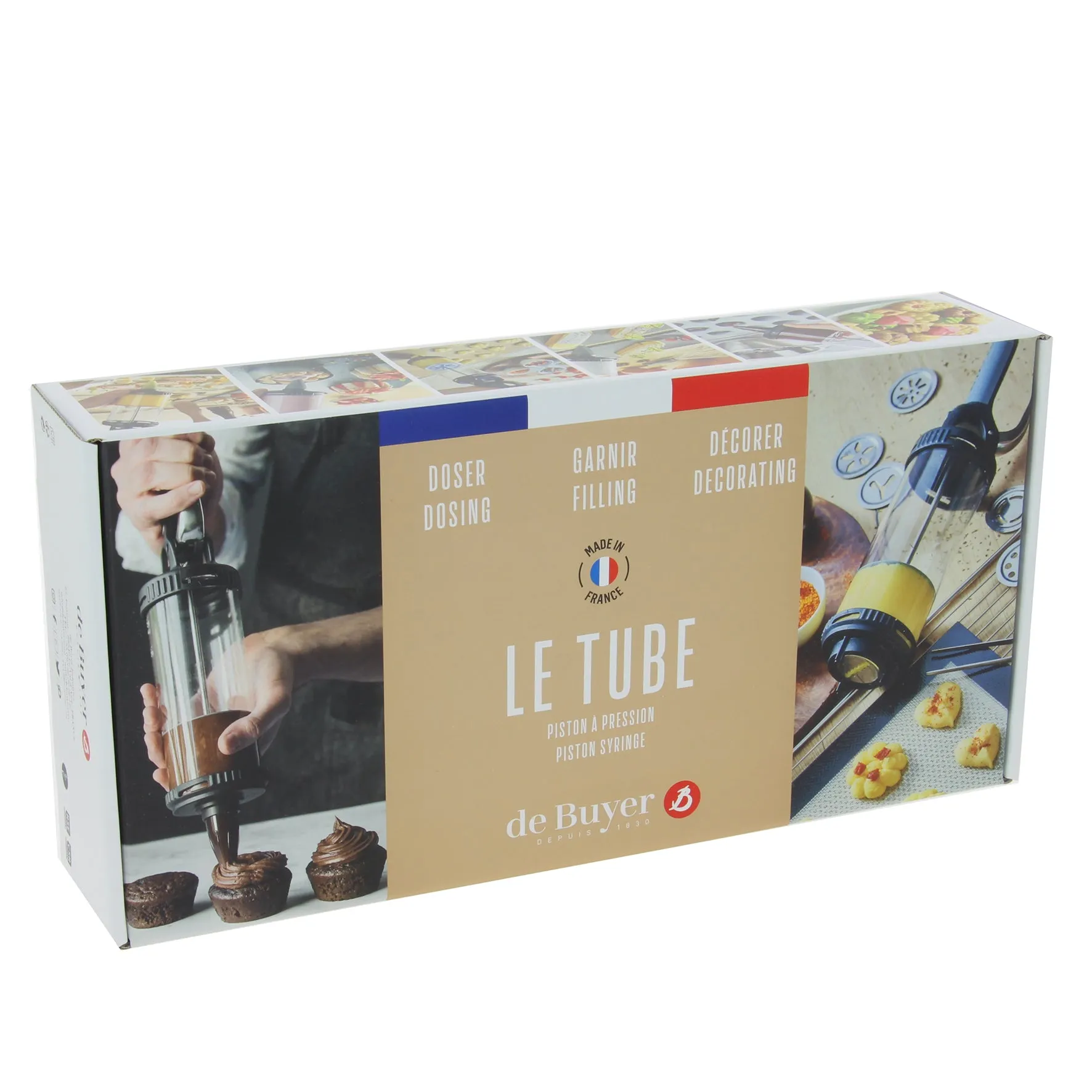 LE TUBE Decorating Tool 18-Piece Set
