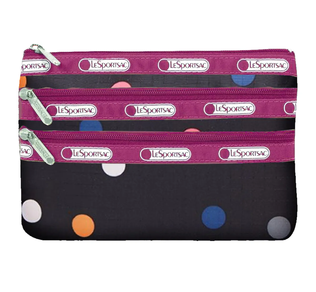 LeSportsac Boxed 3 Zip Cosmetic Bag