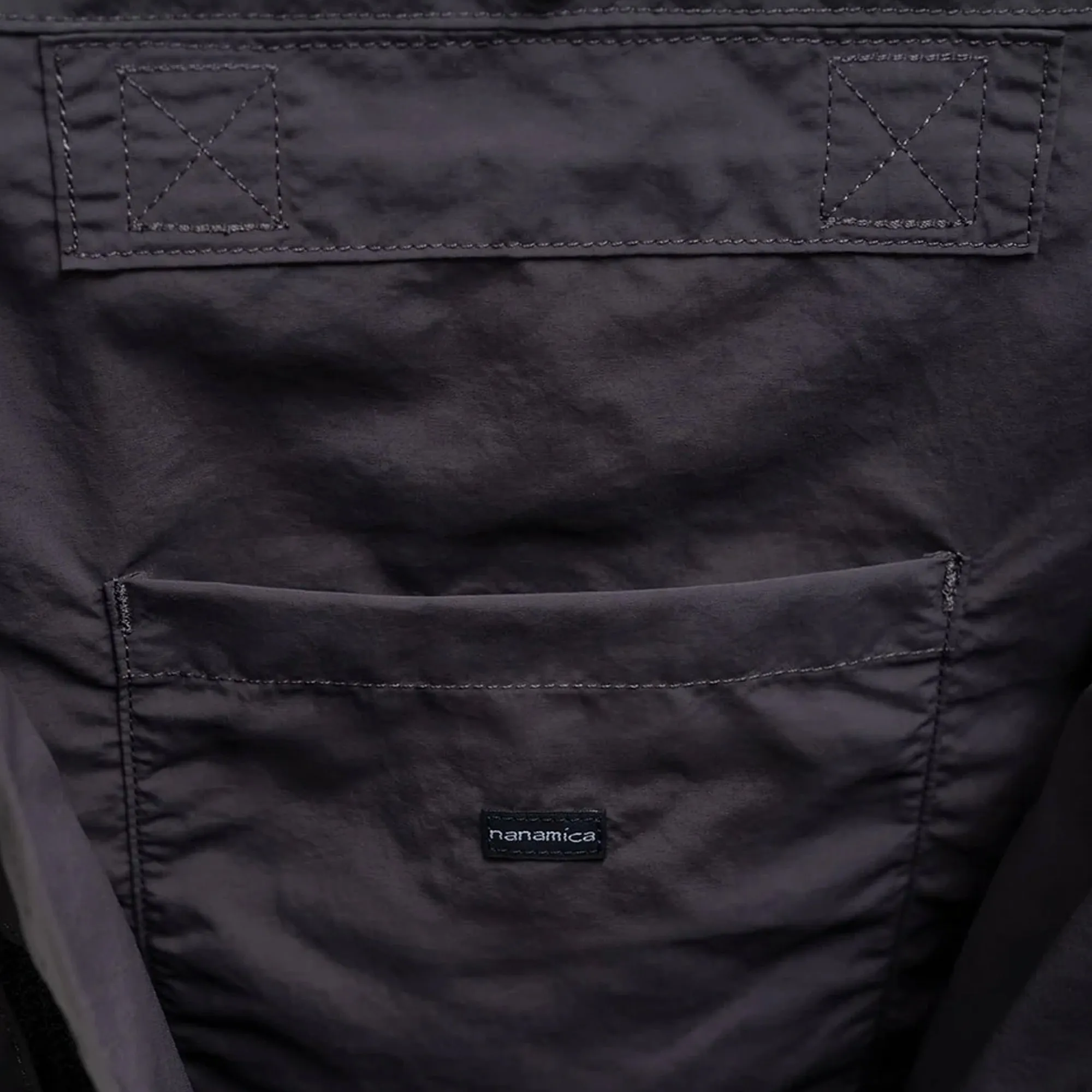 Nanamica OOAL Tote Bag Charcoal Gray