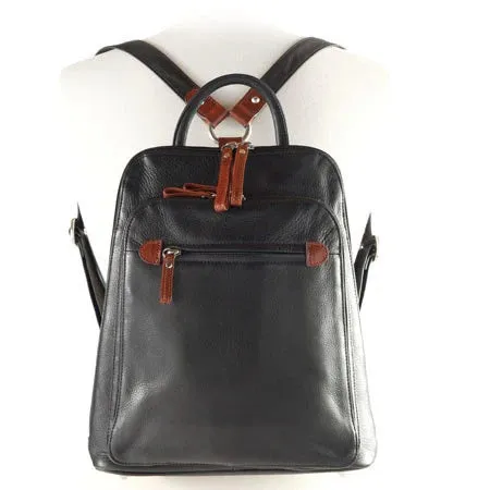 Osgoode Marley Medium Leather Organizer Backpack 7107