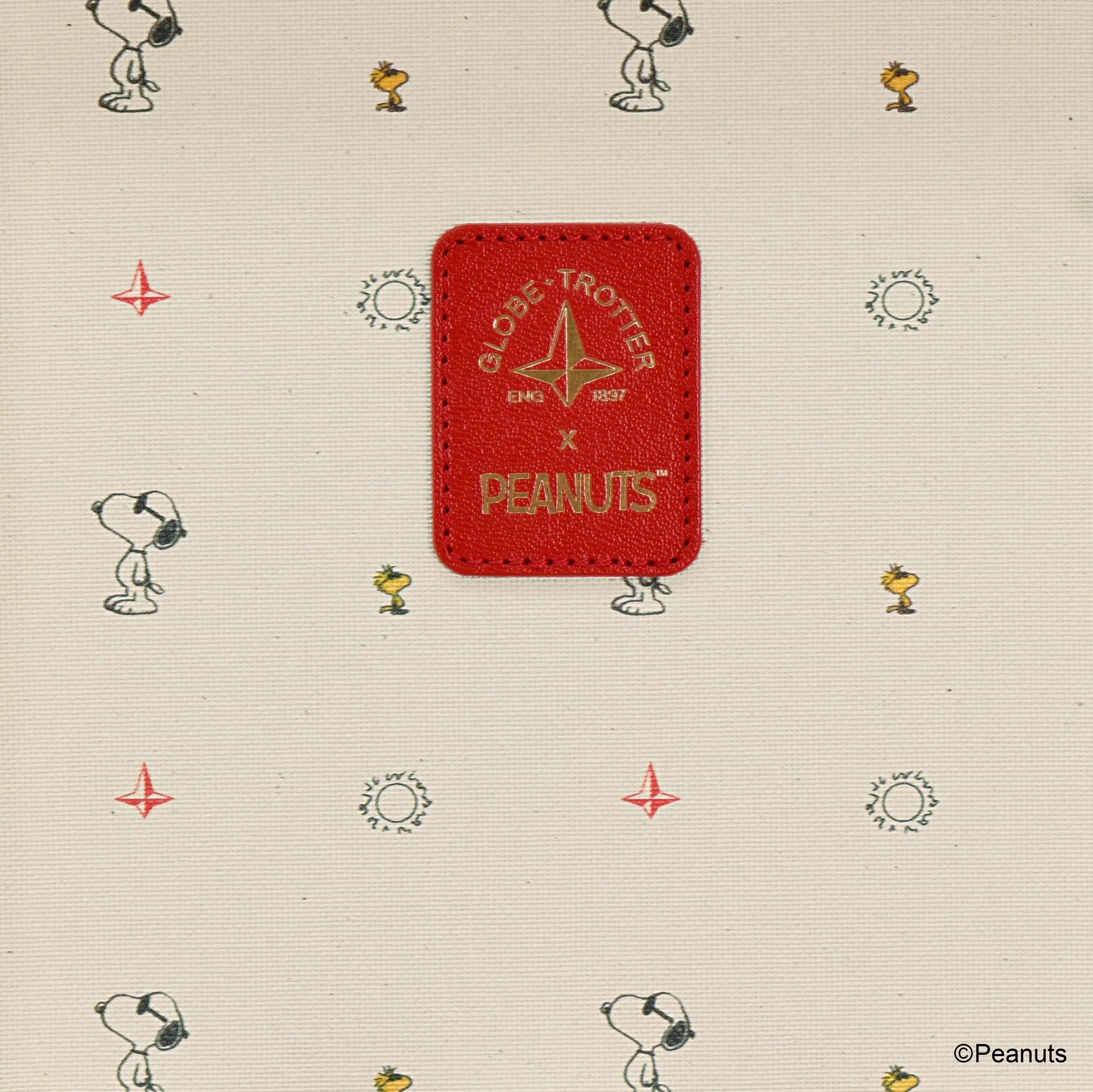 PEANUTS · London Square | Ivory/Red/Gold