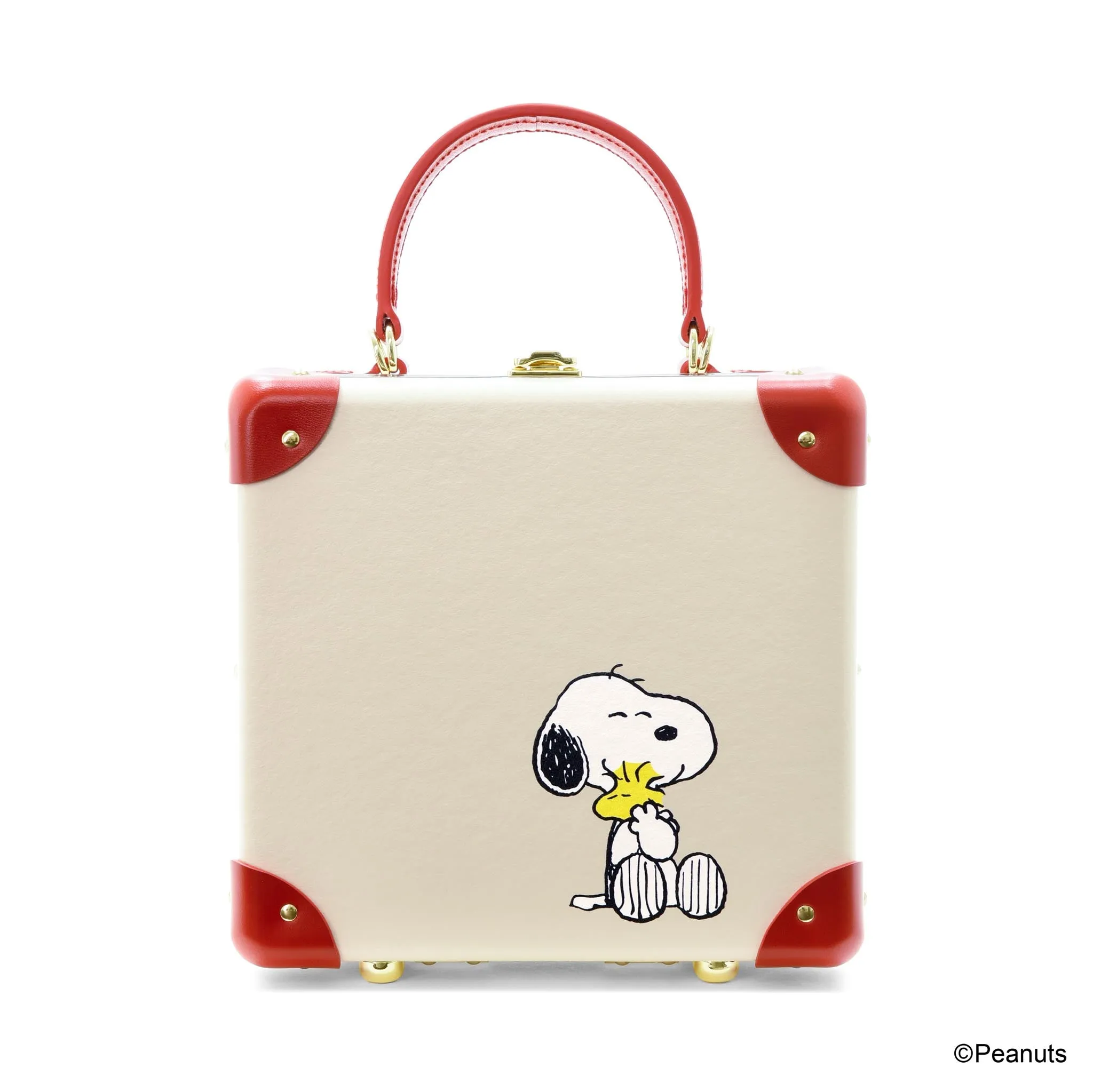 PEANUTS · London Square | Ivory/Red/Gold