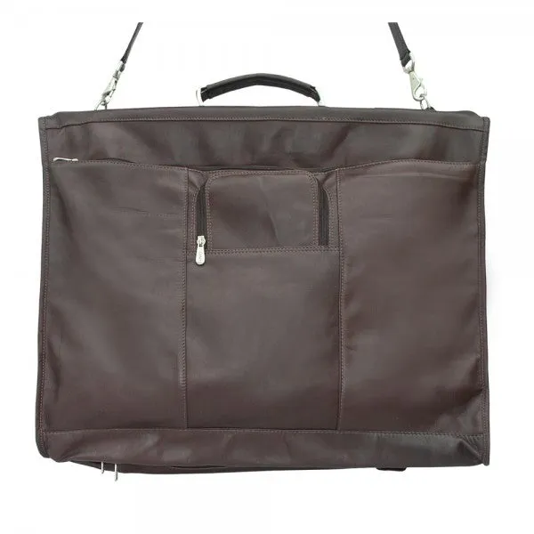 Piel Leather Elite Garment Bag