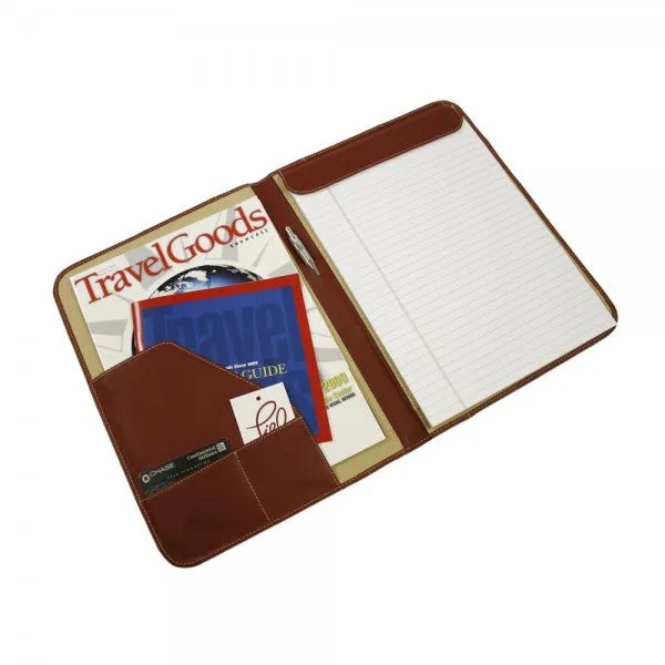 Piel Leather Letter Size Padfolio