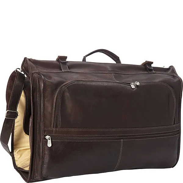 Piel Leather Trifold Garment Bag
