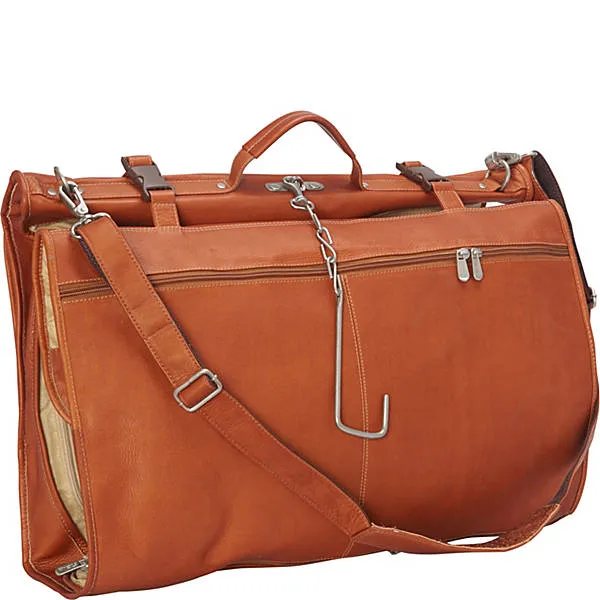 Piel Leather Trifold Garment Bag