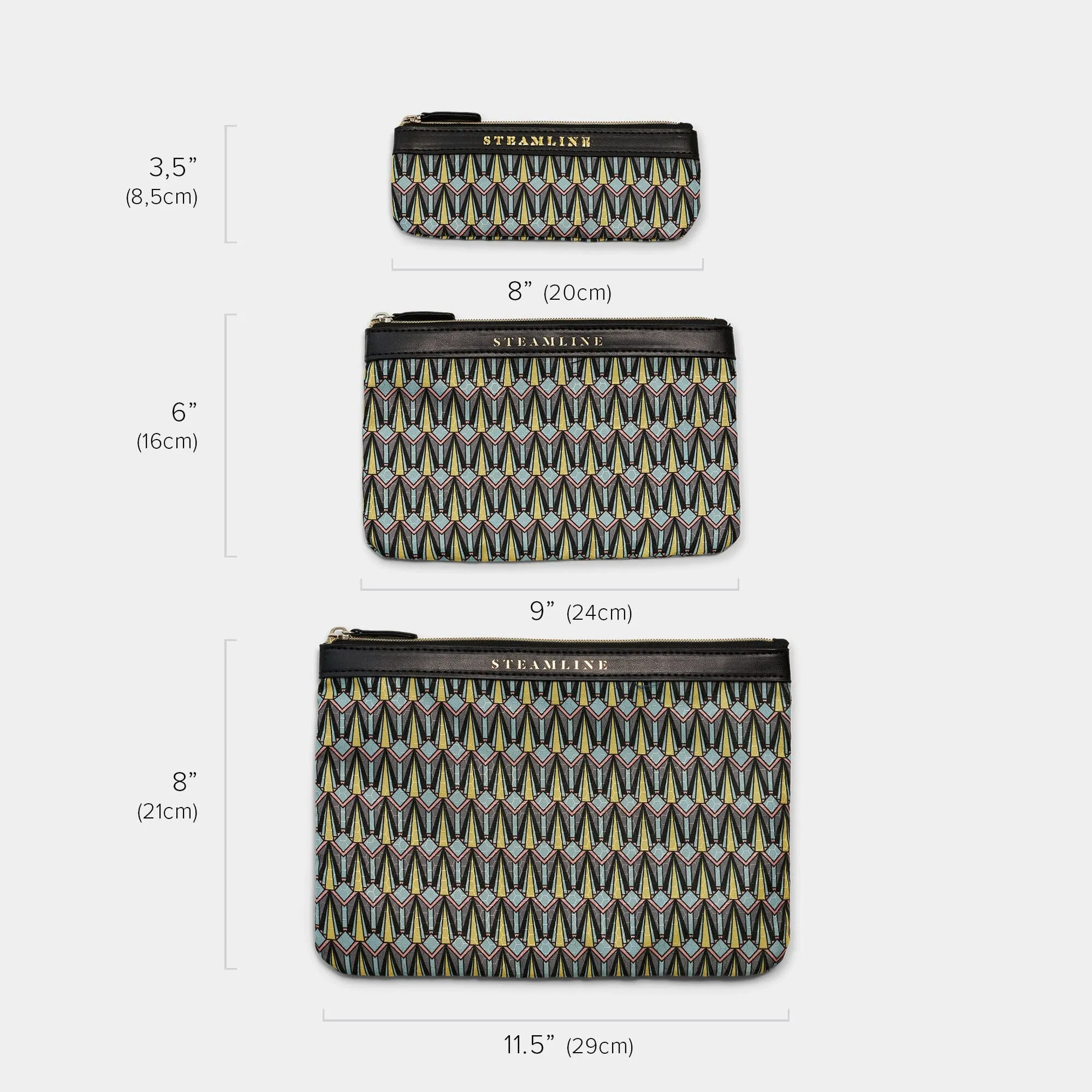 The Art Deco - Cosmetic Case Set