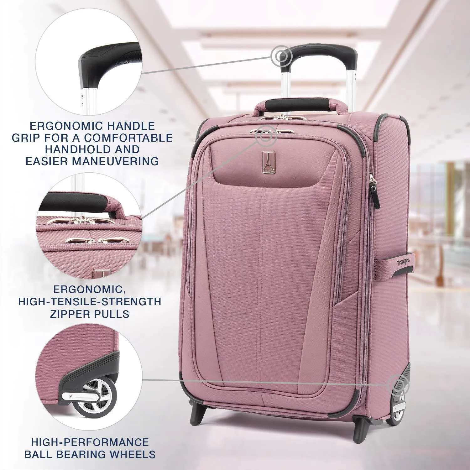 TravelPro Maxlite 5 22" 2-Wheel Carry-On Luggage