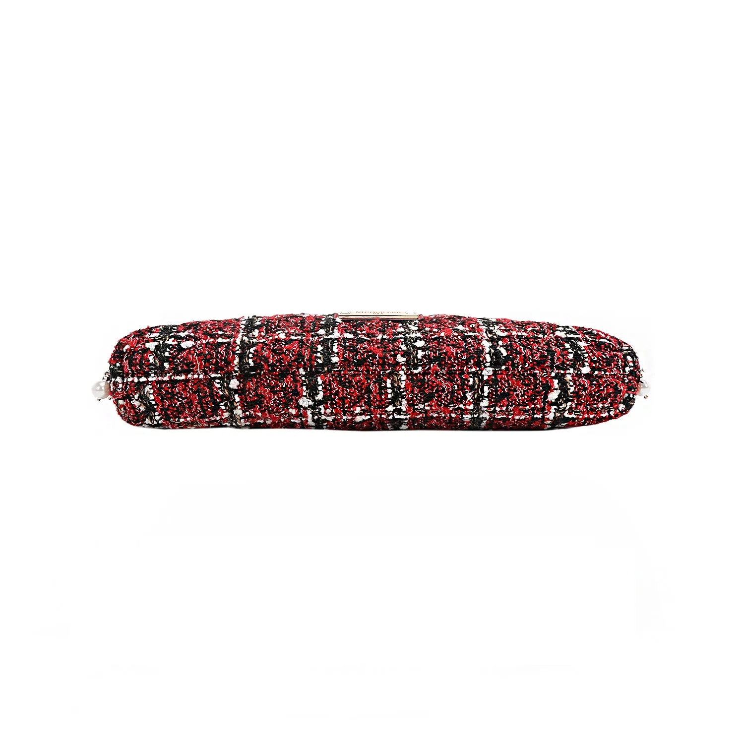 TWEED CLUTCH BAG