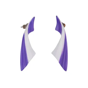 Twilight Wave Vintage Earrings