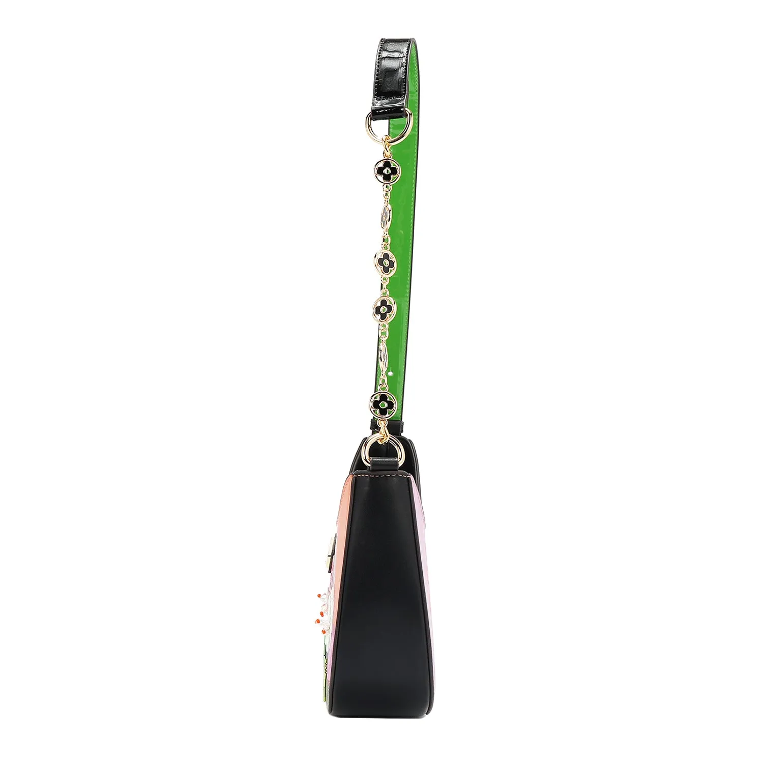 VIOLET BLOSSOM SHOULDER BAG