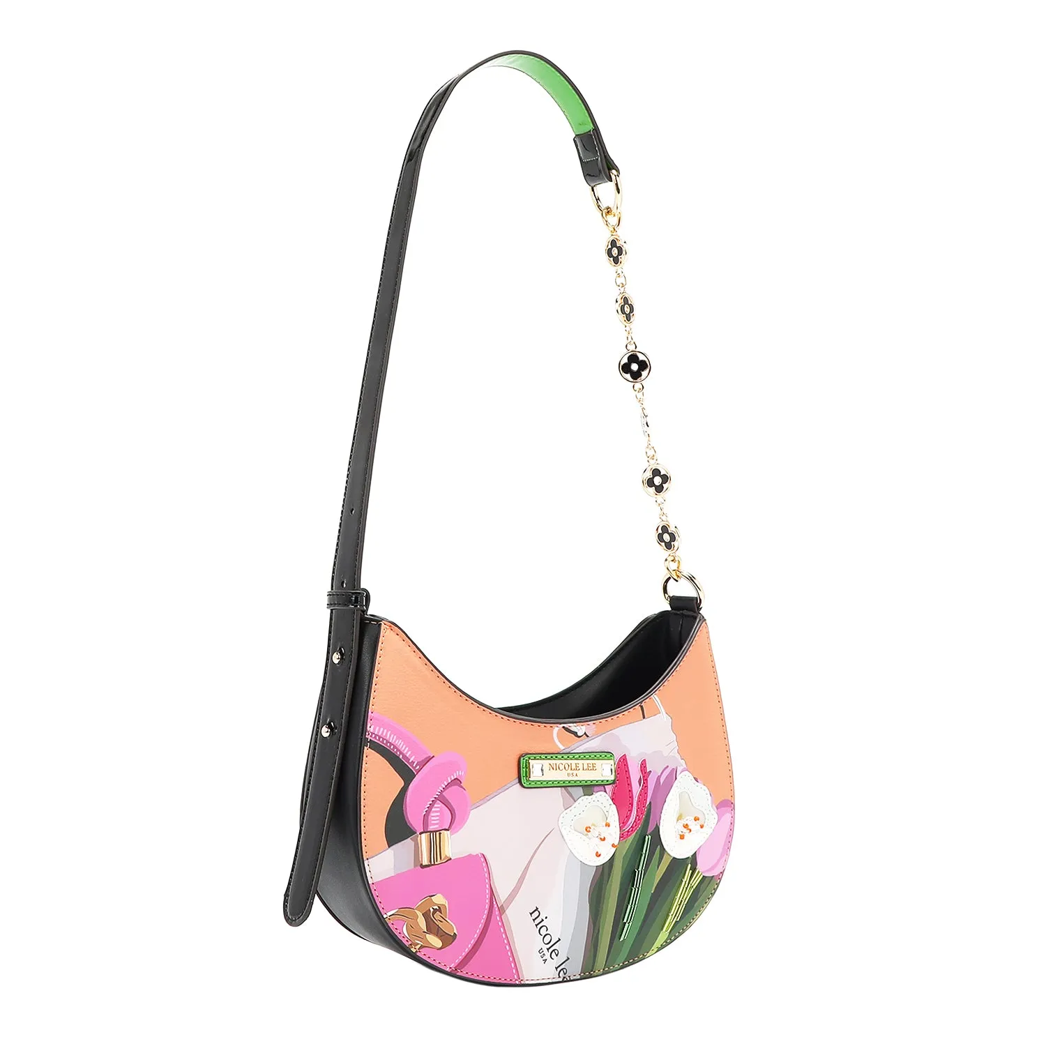 VIOLET BLOSSOM SHOULDER BAG