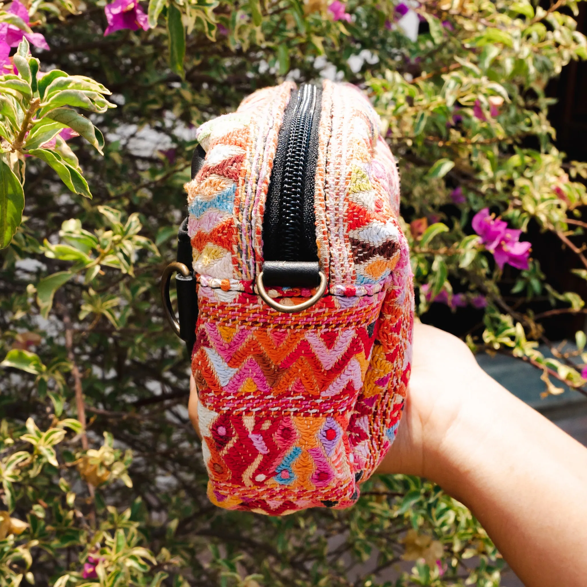 WANDER BAG - OOAK HUIPIL - BLACK - NO. 11463