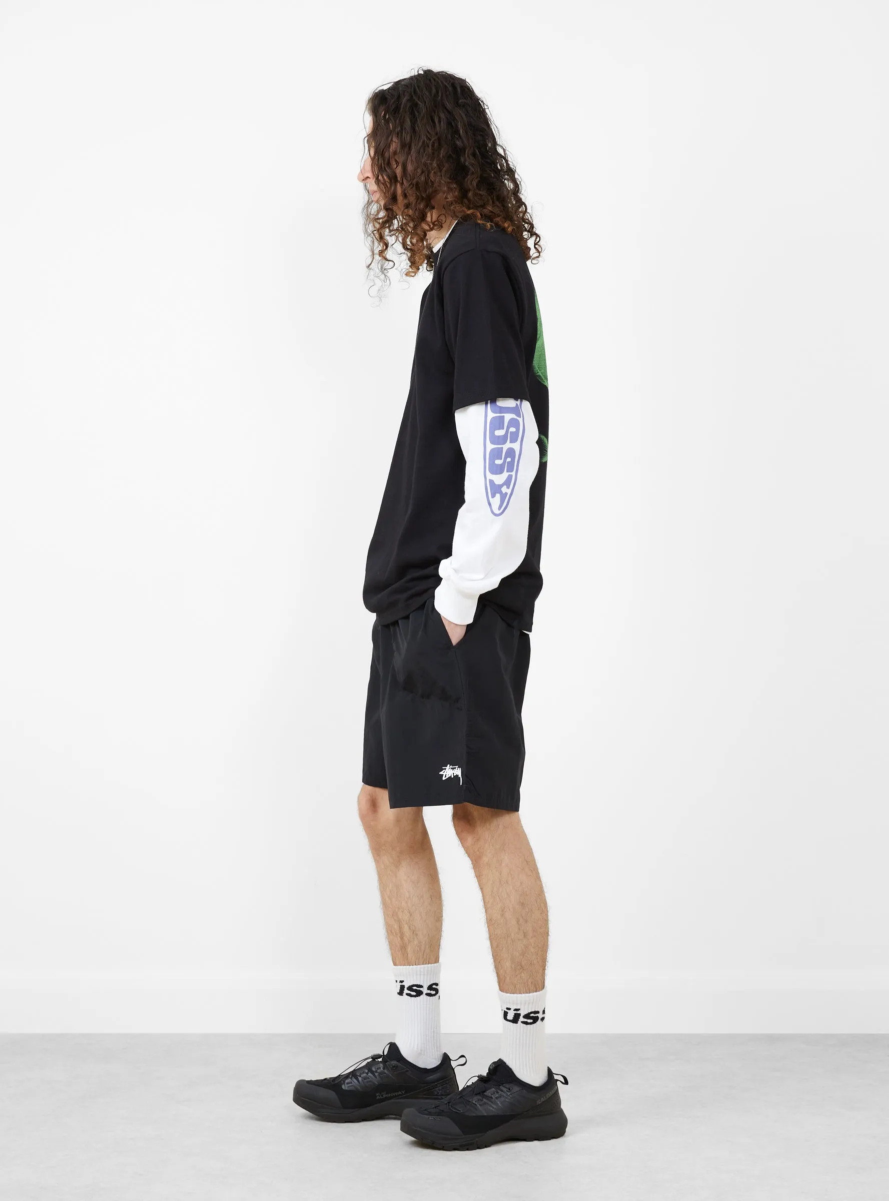 Water Short Stock Navy